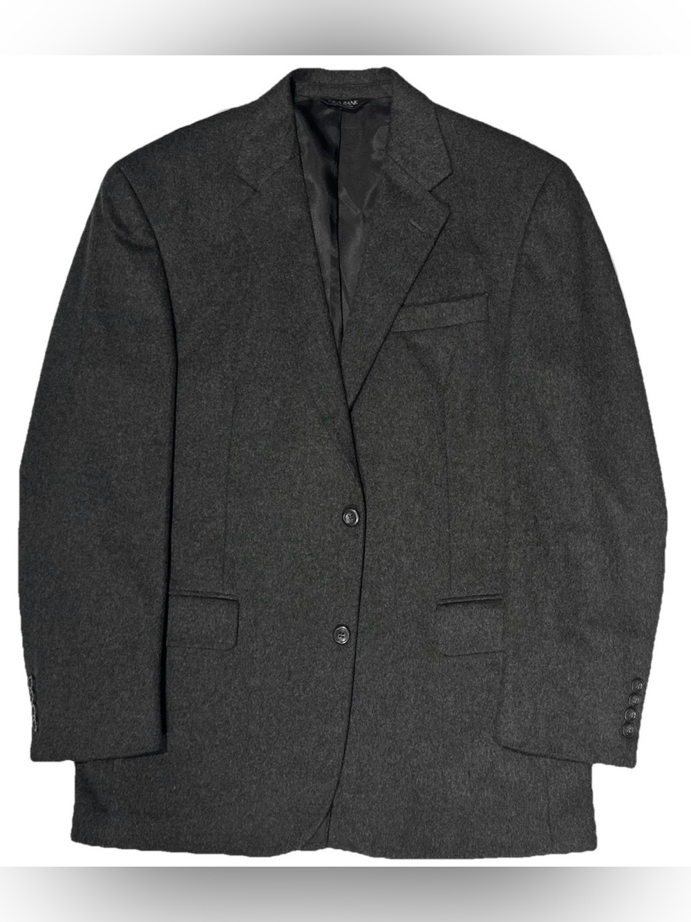 $350 JOSEPH A BANK SPORTCOAT JACKET 40R 40 R 100% CASHMERE HEAVYWEIGHT SB 2 BTN